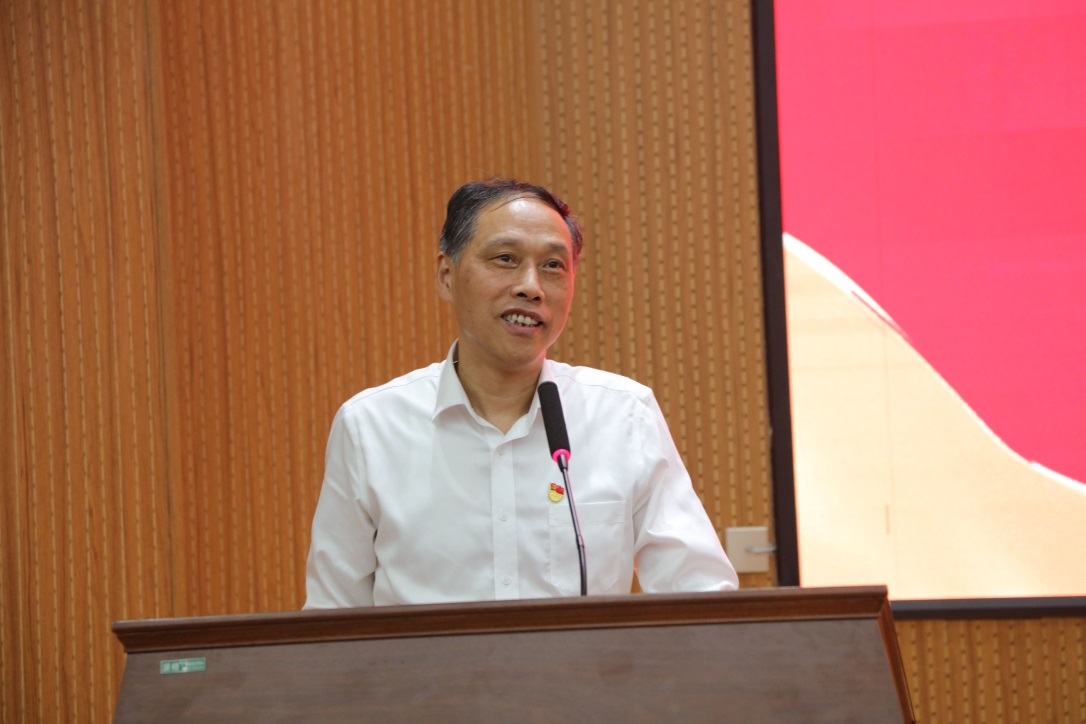 黨委書記劉鐵銘作重要講話