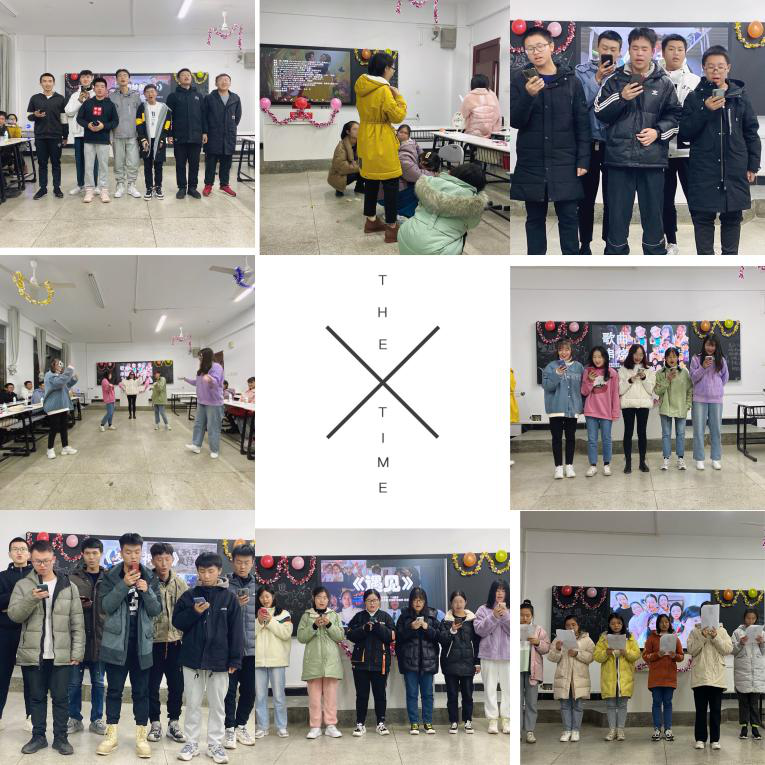 圖二:食科班同學(xué)們的精彩表演